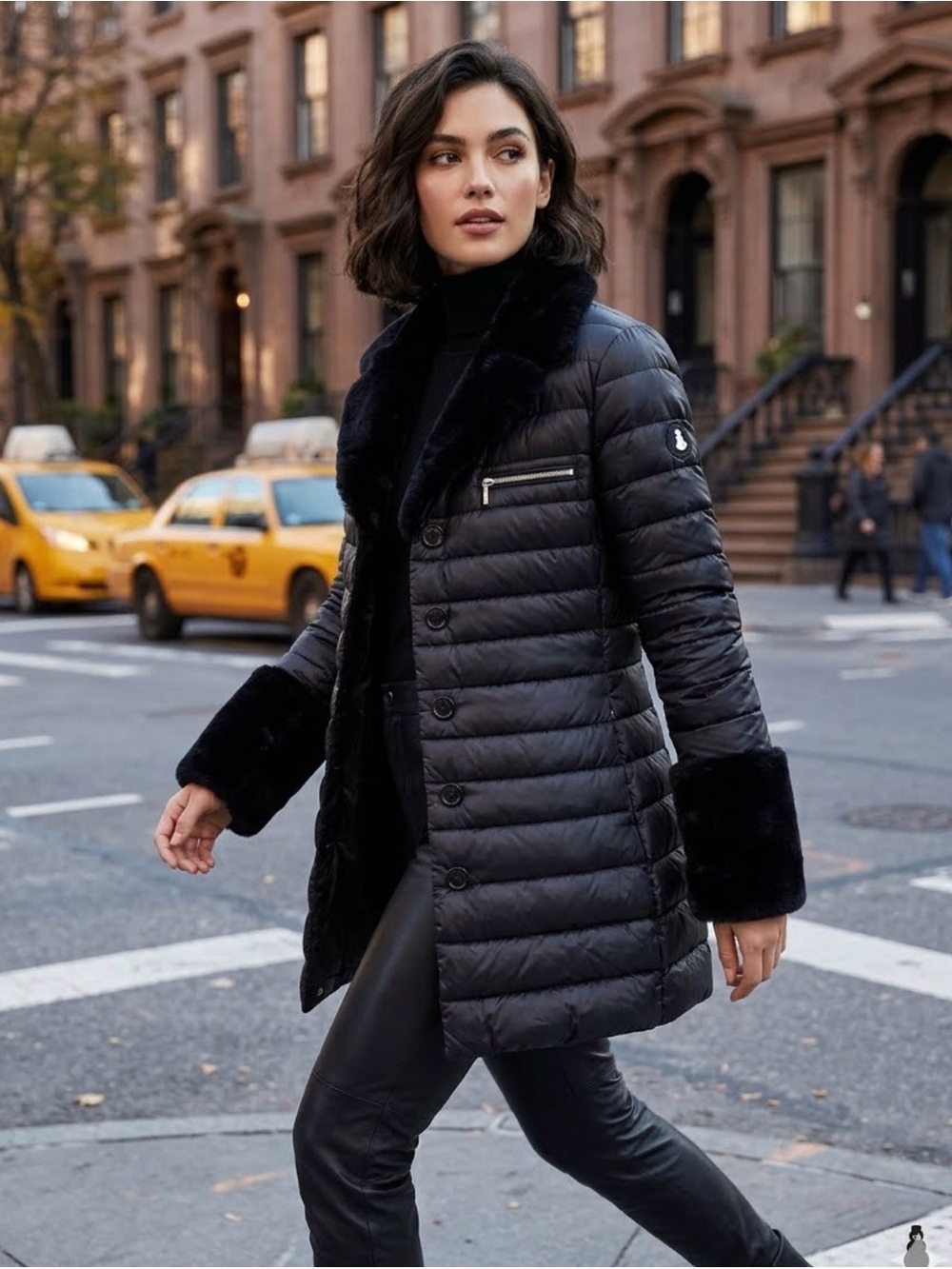 SNOWMAN New York 90% Duck Down Short Puffer Jacket Size - XS